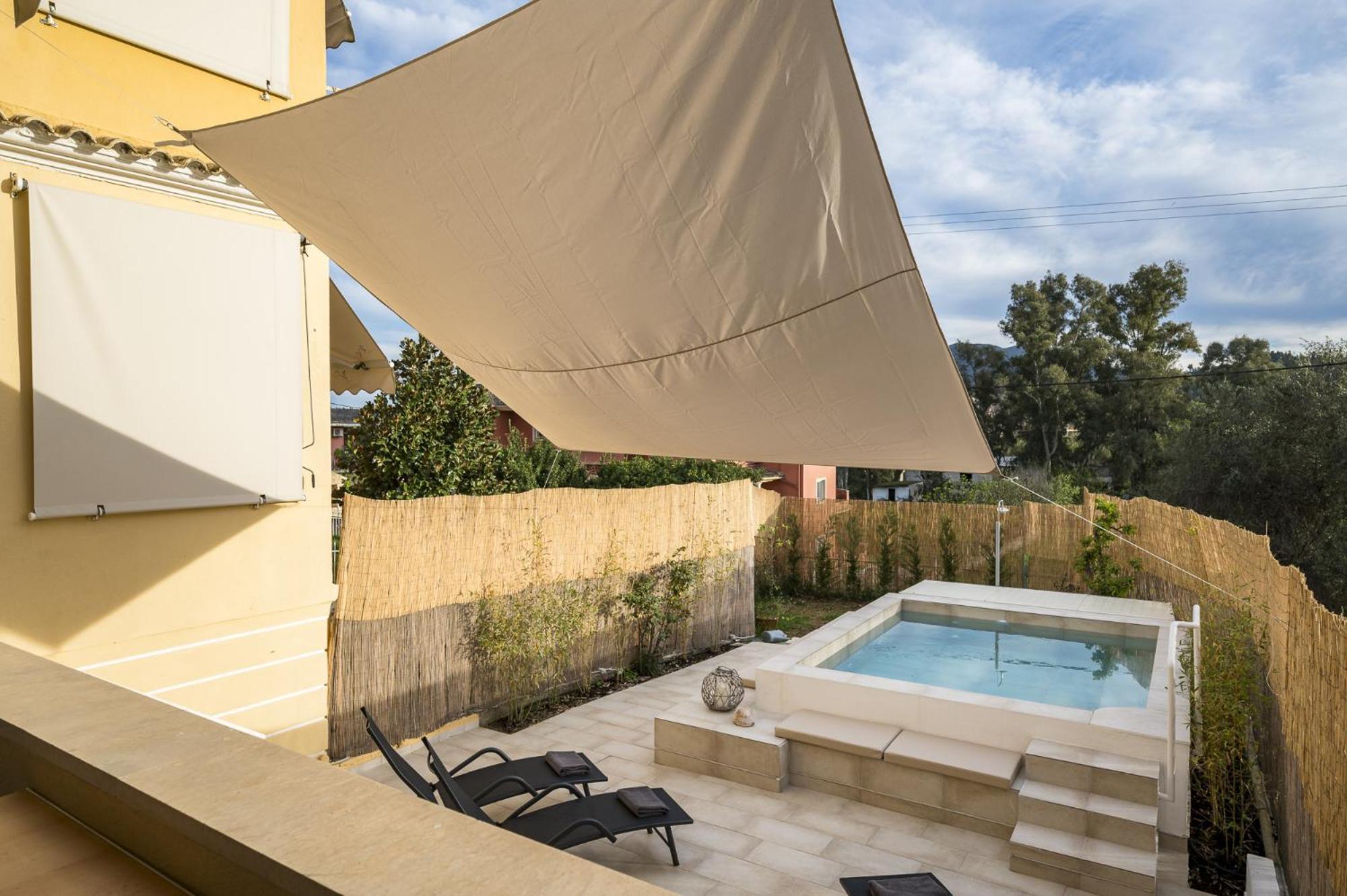 Villa Nina With Private Plunge Pool, 5Km To Corfu Town Exterior photo